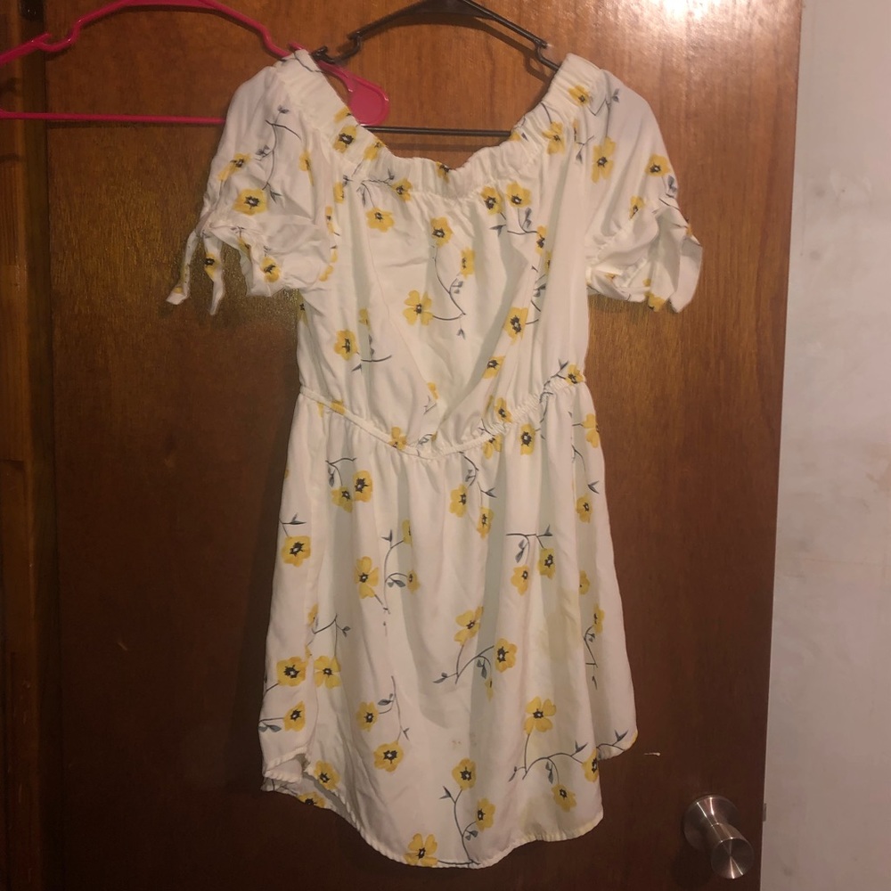 Off the shoulder dress